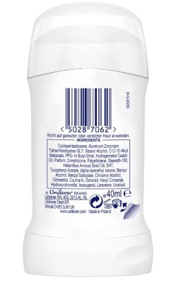 Dove, Invisible Dry dezodorant, sztyft, 40ml