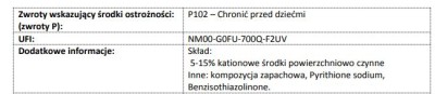 Dzidziuś, skoncentrowany płyn do płukania i zmiękczania tkanin, 1.5l