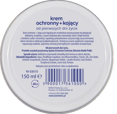 Bambino, krem ochronny dla dzieci, 150ml