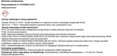 VC 112 Nano San skoncentrowany, antybakteryjny, antystatyczny środek do bieżącego mycia pomieszczeń i urządzeń sanitarnych, 1l