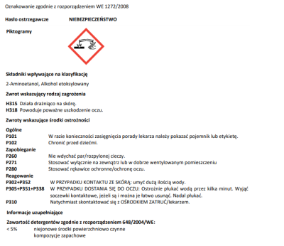 Meglio, uniwersalny odtłuszczacz, spray 750ml