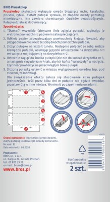 Bros Prusakolep lep na prusaki i karaluchy 2 sztuki