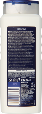 Nivea Men Bath Sensitive, żel pod prysznic dla mężczyzn, 500ml