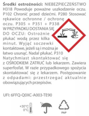 Biopon, nawóz granulowany do trawnika rzadkie koszenie, 1kg