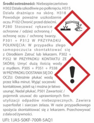 Biopon, nawóz granulowany do trawnika zachwaszczonego, 1kg