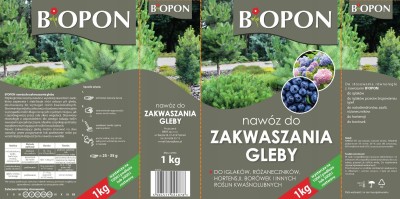 Biopon, granulat do zakwaszenia gleby, 1kg