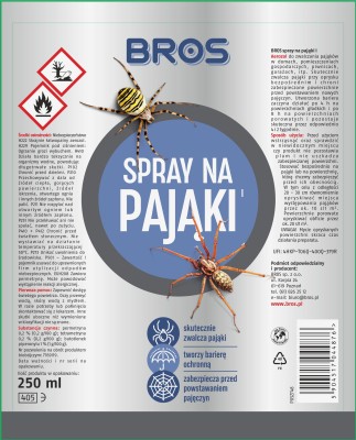 Bros środek na pająki spray 250ml