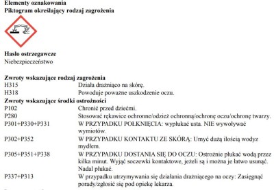 Tytan Max, niebieski płyn czyszczący do toalet, 5kg