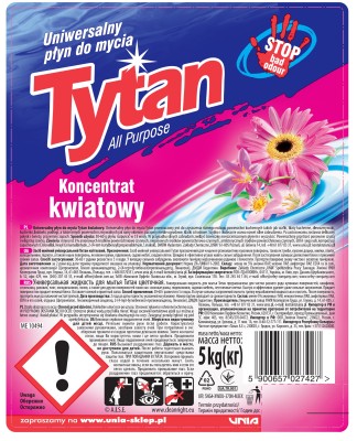 Tytan Kwiatowy, płyn uniwersalny, 5kg