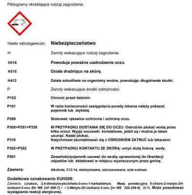 General Fresh, Cytryna, kostka w płynie do toalety, 1 sztuka