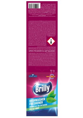 Brilly General Fresh, Mięta, odświeżacz do zmywarki, 1 sztuka