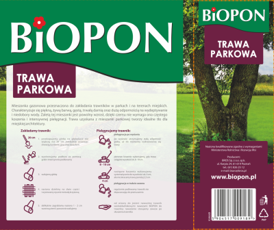 Biopon, trawa parkowa, 1kg