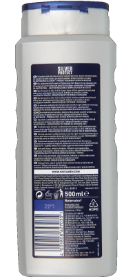 Nivea Men, Silver Protect, żel pod prysznic dla mężczyzn, 500ml