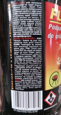 Flamit, podpałka  parafinowa, 980ml