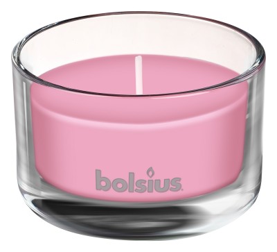 Bolsius True Scents, Magnolia, świeca w szkle 50/80mm