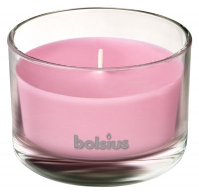 Bolsius True Scents, Magnolia, świeca w szkle 63/90mm