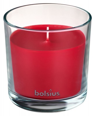 Bolsius True Scents, Granat, świeca w szkle 95/95mm