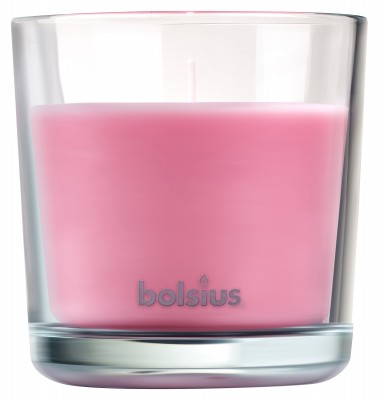 Bolsius True Scents, Magnolia, świeca w szkle 95/95mm