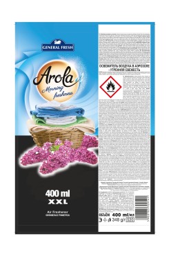 Arola General Fresh Świeżość poranka odświeżacz powietrza aerozol 400ml 