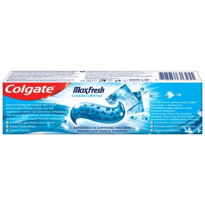 Colgate Max Fresh Cooling Crystal pasta do zębów 75ml 